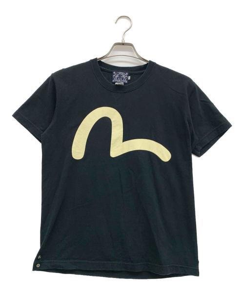 EVISU（エヴィス）EVISU (エヴィス) Tシャツ ブラック サイズ:40の古着・服飾アイテム