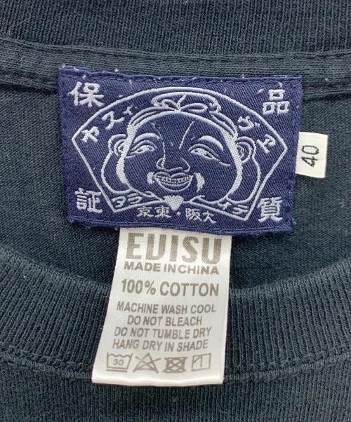 EVISU（エヴィス）EVISU (エヴィス) Tシャツ ブラック サイズ:40の古着・服飾アイテム