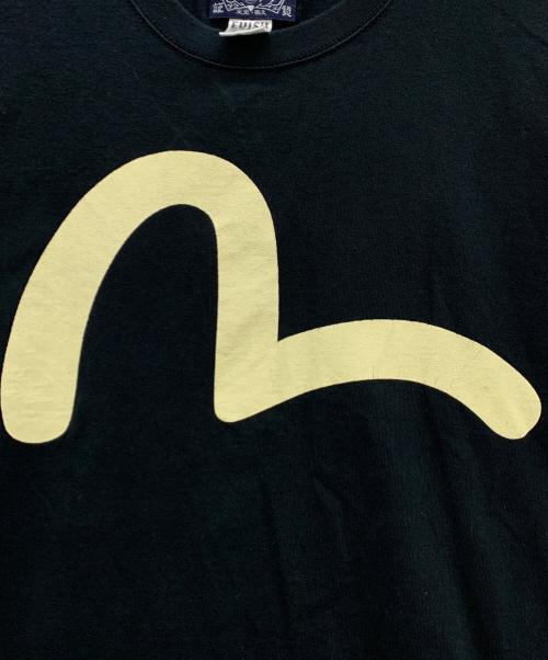 EVISU（エヴィス）EVISU (エヴィス) Tシャツ ブラック サイズ:40の古着・服飾アイテム