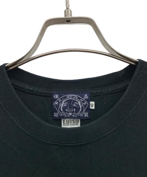 EVISU（エヴィス）EVISU (エヴィス) Tシャツ ブラック サイズ:40の古着・服飾アイテム