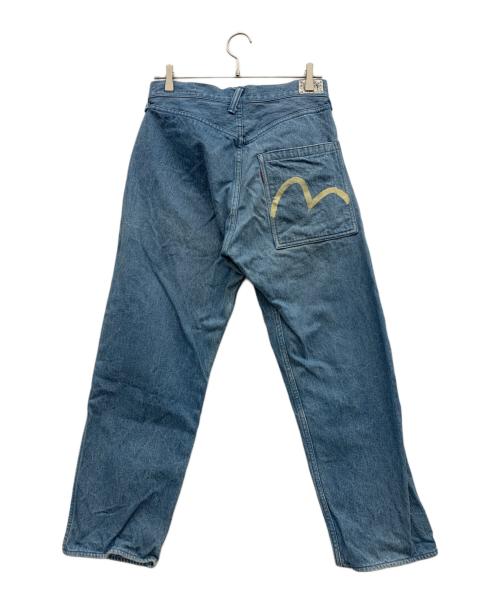 EVISU（エヴィス）EVISU (エヴィス) カモメペイントデニムパンツ ブルー サイズ:30の古着・服飾アイテム