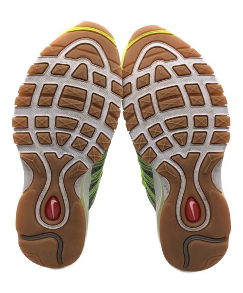 NIKE（ナイキ）NIKE (ナイキ) ナイキ x クロット エア マックス 97 ヘイブン グレー×イエロー サイズ:US8.5の古着・服飾アイテム