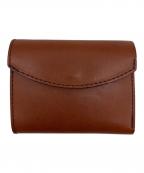 Nippon de Handmadeニッポンデハンドメイド）の古着「3つ折り財布」｜レッドブラウン