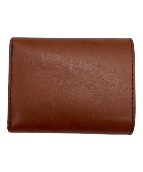 Nippon de Handmade（ニッポンデハンドメイド）Nippon de Handmade (ニッポンデハンドメイド) 3つ折り財布 レッドブラウンの古着・服飾アイテム