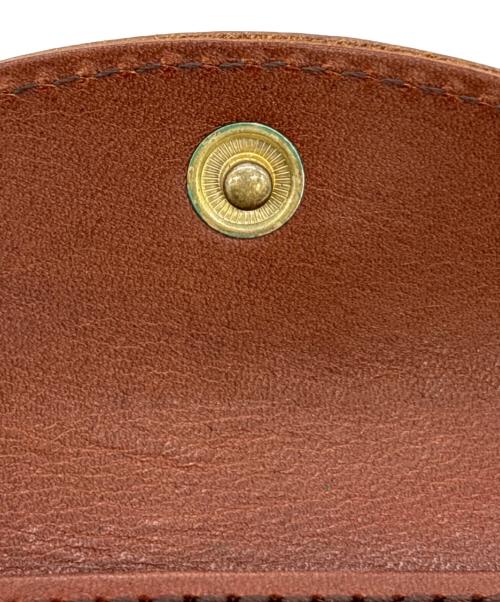 Nippon de Handmade（ニッポンデハンドメイド）Nippon de Handmade (ニッポンデハンドメイド) 3つ折り財布 レッドブラウンの古着・服飾アイテム