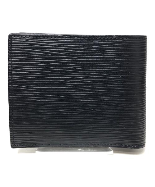 LOUIS VUITTON（ルイ ヴィトン）LOUIS VUITTON (ルイ ヴィトン) 2つ折り財布 エピ ポルトフォイユ・マルコ ブラック サイズ:実寸サイズにてご確認下さい。の古着・服飾アイテム