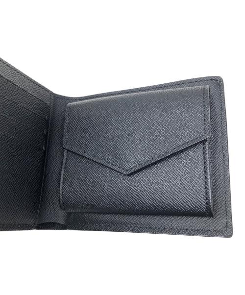 LOUIS VUITTON（ルイ ヴィトン）LOUIS VUITTON (ルイ ヴィトン) 2つ折り財布 エピ ポルトフォイユ・マルコ ブラック サイズ:実寸サイズにてご確認下さい。の古着・服飾アイテム
