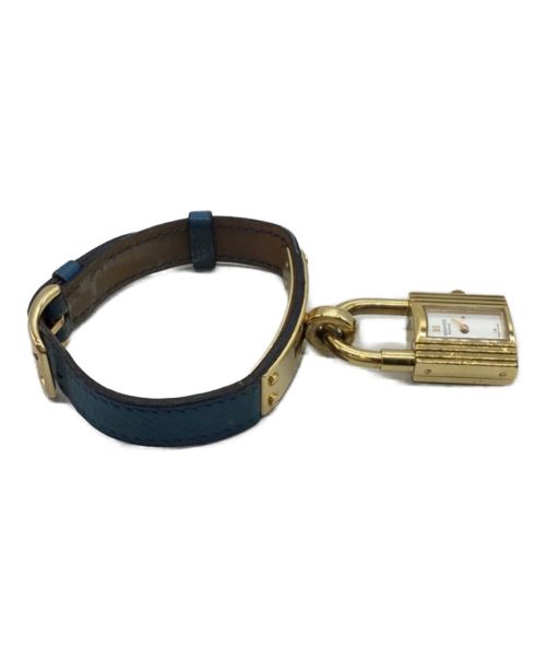 HERMES（エルメス）HERMES (エルメス) 腕時計 ブルーベルト サイズ:-の古着・服飾アイテム