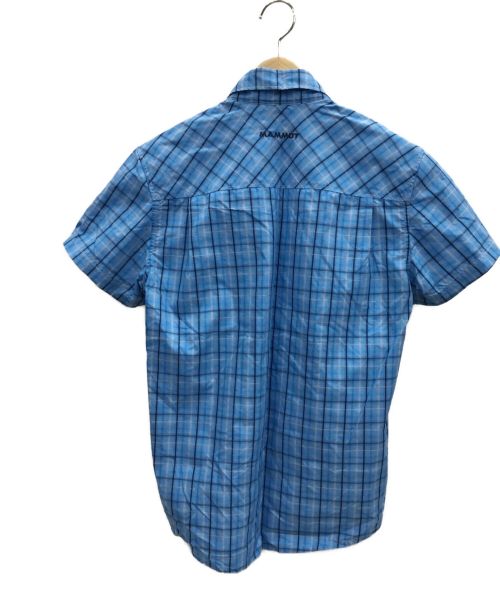 MAMMUT（マムート）MAMMUT (マムート) 半袖シャツ ブルー サイズ:Mの古着・服飾アイテム
