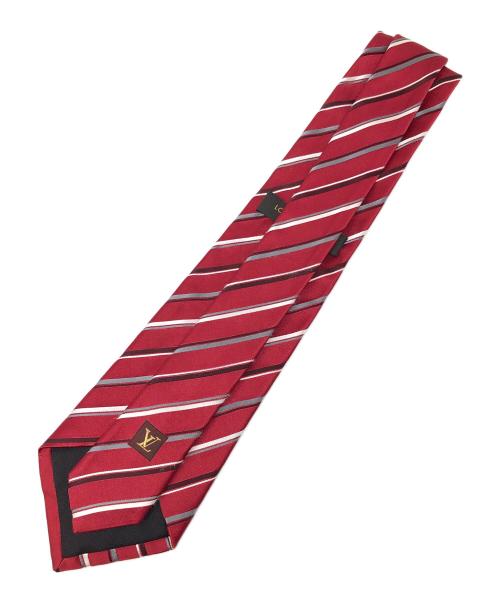 LOUIS VUITTON（ルイ ヴィトン）LOUIS VUITTON (ルイ ヴィトン) ネクタイ レッド サイズ:実寸サイズにてご確認下さい。の古着・服飾アイテム