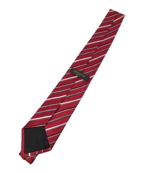 LOUIS VUITTON（ルイ ヴィトン）LOUIS VUITTON (ルイ ヴィトン) ネクタイ レッド サイズ:実寸サイズにてご確認下さい。の古着・服飾アイテム
