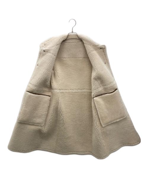 TORY BURCH（トリーバーチ）TORY BURCH (トリーバーチ) ムートンコート キャメル サイズ:XSの古着・服飾アイテム