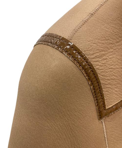 TORY BURCH（トリーバーチ）TORY BURCH (トリーバーチ) ムートンコート キャメル サイズ:XSの古着・服飾アイテム