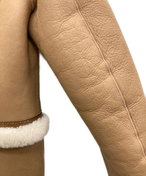 TORY BURCH（トリーバーチ）TORY BURCH (トリーバーチ) ムートンコート キャメル サイズ:XSの古着・服飾アイテム