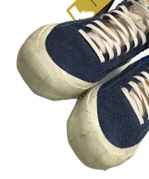 BRANDBLACK（ブランドブラック）BRANDBLACK (ブランドブラック) Capo Dirty High Top Sneaker ネイビー サイズ:26の古着・服飾アイテム