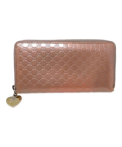 GUCCI（グッチ）GUCCI (グッチ) 長財布 ピンク サイズ:実寸サイズにてご確認ください。の古着・服飾アイテム