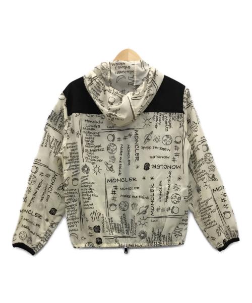 MONCLER（モンクレール）MONCLER (モンクレール) フーデッドナイロンジャケット ホワイト サイズ:00の古着・服飾アイテム
