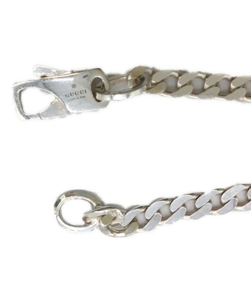GUCCI（グッチ）GUCCI (グッチ) シルバーネックレス サイズ:-の古着・服飾アイテム