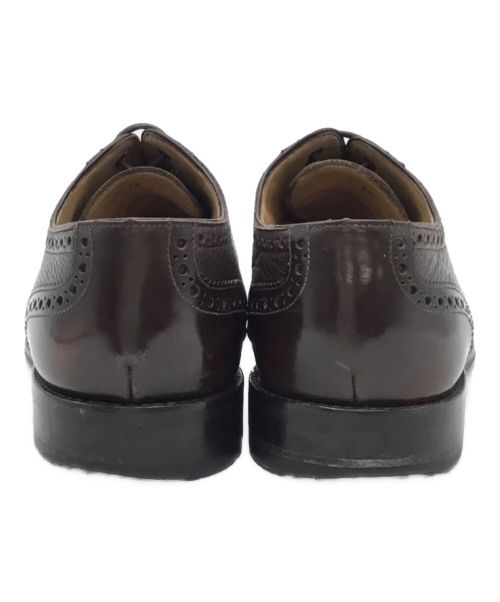 LOAKE（ローク）LOAKE (ローク) ウィングチップシューズ ブラウン サイズ:25cmの古着・服飾アイテム