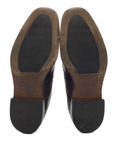 LOAKE（ローク）LOAKE (ローク) ウィングチップシューズ ブラウン サイズ:25cmの古着・服飾アイテム
