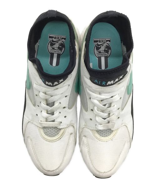 NIKE（ナイキ）NIKE (ナイキ) AIR MAX 93 AUDACIOUS AIR/ エアマックス93 ホワイト/スポーツターコイズ/ブラック サイズ:26cmの古着・服飾アイテム