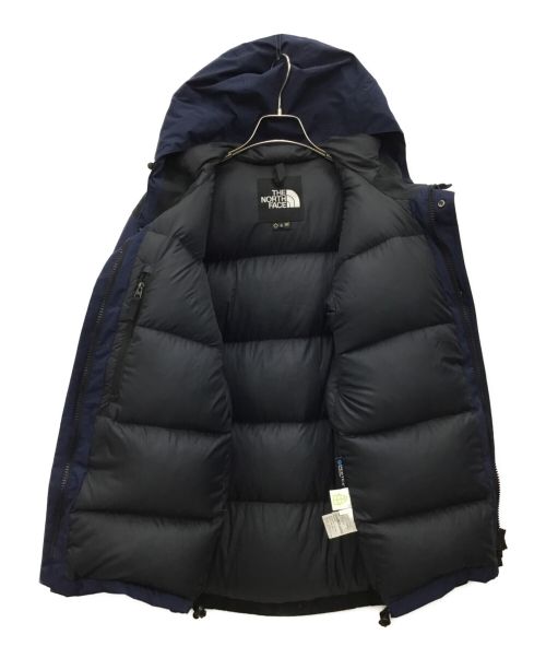 THE NORTH FACE（ザ ノース フェイス）THE NORTH FACE (ザ ノース フェイス) ダウンジャケット ネイビー×ブラック サイズ:Sの古着・服飾アイテム