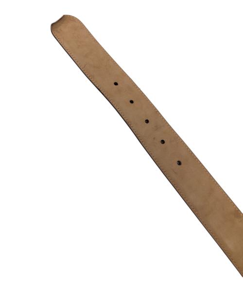 GUCCI（グッチ）GUCCI (グッチ) レザーベルト パープル サイズ:実寸サイズにてご確認下さい。の古着・服飾アイテム