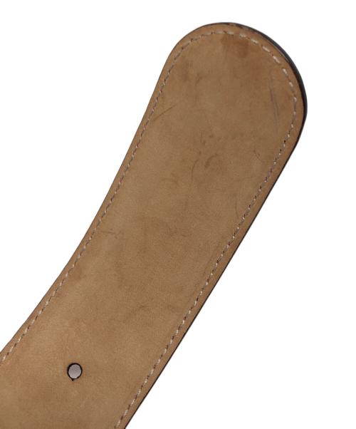 GUCCI（グッチ）GUCCI (グッチ) レザーベルト パープル サイズ:実寸サイズにてご確認下さい。の古着・服飾アイテム