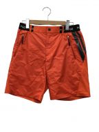 PGGピージージー）の古着「4WAYストレッチカルゼ ショートパンツ」｜オレンジ