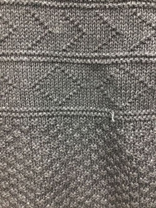 BY GLAD HAND（バイ グラッド ハンド）BY GLAD HAND (バイ グラッドハンド) クルーネックニット ブラック サイズ:Mの古着・服飾アイテム