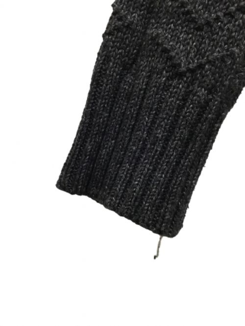 BY GLAD HAND（バイ グラッド ハンド）BY GLAD HAND (バイ グラッドハンド) クルーネックニット ブラック サイズ:Mの古着・服飾アイテム