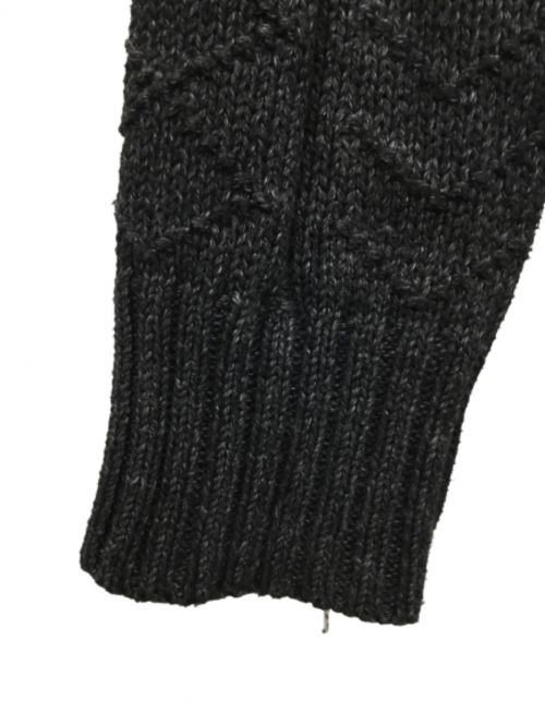 BY GLAD HAND（バイ グラッド ハンド）BY GLAD HAND (バイ グラッドハンド) クルーネックニット ブラック サイズ:Mの古着・服飾アイテム