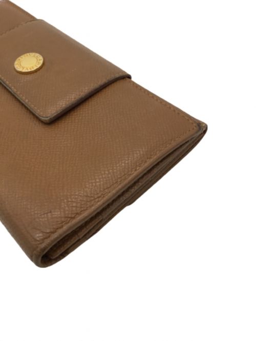 BVLGARI（ブルガリ）BVLGARI (ブルガリ) 3つ折り財布 ブラウン サイズ:-の古着・服飾アイテム