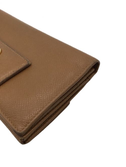 BVLGARI（ブルガリ）BVLGARI (ブルガリ) 3つ折り財布 ブラウン サイズ:-の古着・服飾アイテム