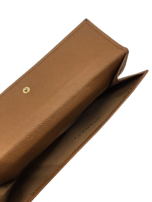 BVLGARI（ブルガリ）BVLGARI (ブルガリ) 3つ折り財布 ブラウン サイズ:-の古着・服飾アイテム