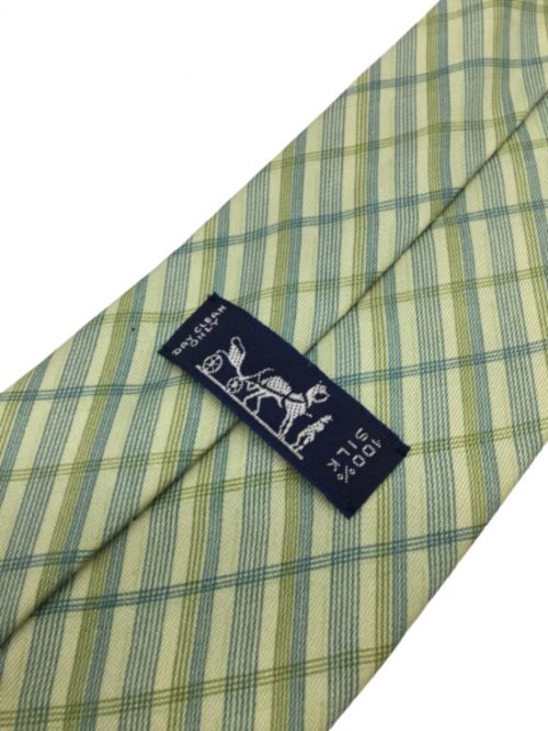 HERMES（エルメス）HERMES (エルメス) ネクタイ グリーン サイズ:-の古着・服飾アイテム
