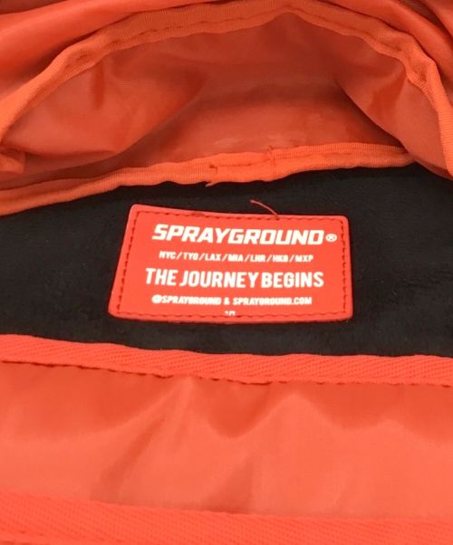 SPRAYGROUND（スプレーグランド）SPRAYGROUND (スプレーグランド) リュック ブラックの古着・服飾アイテム