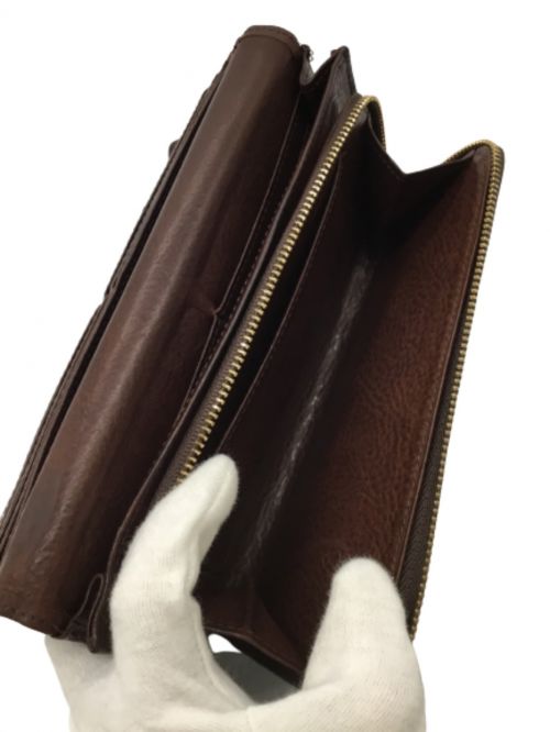 cocomeister（ココマイスター）cocomeister (ココマイスター) 長財布 ダークブラウンの古着・服飾アイテム