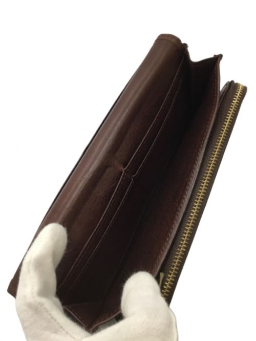 cocomeister（ココマイスター）cocomeister (ココマイスター) 長財布 ダークブラウンの古着・服飾アイテム