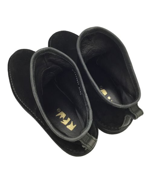 RFW（アールエフダブリュー）RFW (アールエフダブリュー) スウェードブーツ ブラック サイズ:26.5cmの古着・服飾アイテム