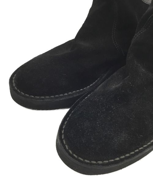 RFW（アールエフダブリュー）RFW (アールエフダブリュー) スウェードブーツ ブラック サイズ:26.5cmの古着・服飾アイテム