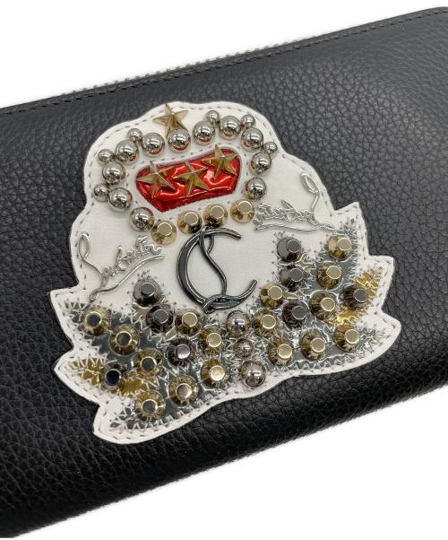 Christian Louboutin（クリスチャン・ルブタン）Christian Louboutin (クリスチャン・ルブタン) 長財布 ブラックの古着・服飾アイテム