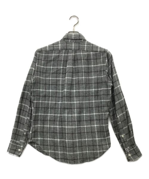 INDIVIDUALIZED SHIRTS（インディビジュアライズドシャツ）INDIVIDUALIZED SHIRTS (インディビジュアライズドシャツ) ボタンダウンシャツ ブラック×ホワイト サイズ:14 1/2 32の古着・服飾アイテム