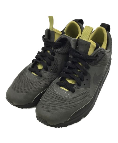 NIKE（ナイキ）NIKE (ナイキ) AIR MAX 90 SNEAKERBOOT NS グレーｘグリーン サイズ:27の古着・服飾アイテム