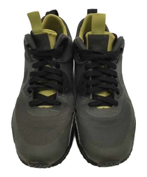 NIKE（ナイキ）NIKE (ナイキ) AIR MAX 90 SNEAKERBOOT NS グレーｘグリーン サイズ:27の古着・服飾アイテム