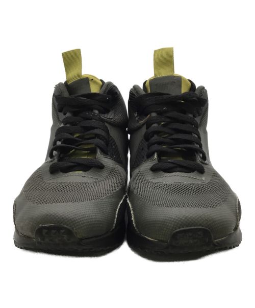 NIKE（ナイキ）NIKE (ナイキ) AIR MAX 90 SNEAKERBOOT NS グレーｘグリーン サイズ:27の古着・服飾アイテム