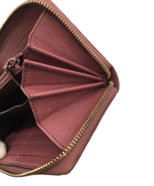 GUCCI（グッチ）GUCCI (グッチ) GGインプリメ ラウンドファスナー ピンクの古着・服飾アイテム