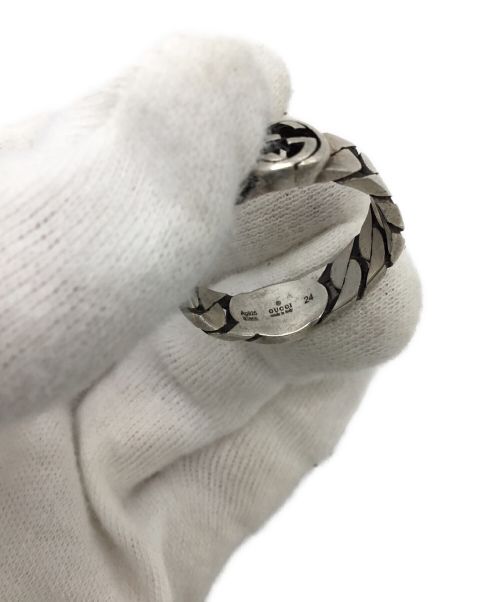 GUCCI（グッチ）GUCCI (グッチ) インターロッキングG ワイドリング サイズ:-の古着・服飾アイテム