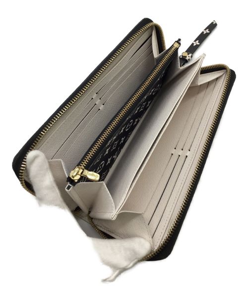 LOUIS VUITTON（ルイ ヴィトン）LOUIS VUITTON (ルイ ヴィトン) LVクラフティ ジッピー ウォレット ベージュ×ブラウンの古着・服飾アイテム