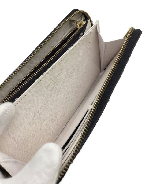 LOUIS VUITTON（ルイ ヴィトン）LOUIS VUITTON (ルイ ヴィトン) LVクラフティ ジッピー ウォレット ベージュ×ブラウンの古着・服飾アイテム